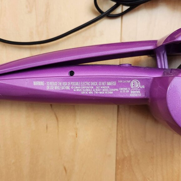 Conair Infiniti Pro Automatic Curl Curler in Purple Lavender Styling Iron Tool - Picture 10 of 15
